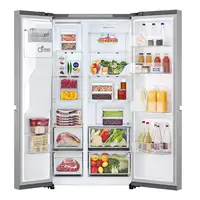 LG GSLC40PYPE nevera puerta lado a lado Independiente 638 L E Plata