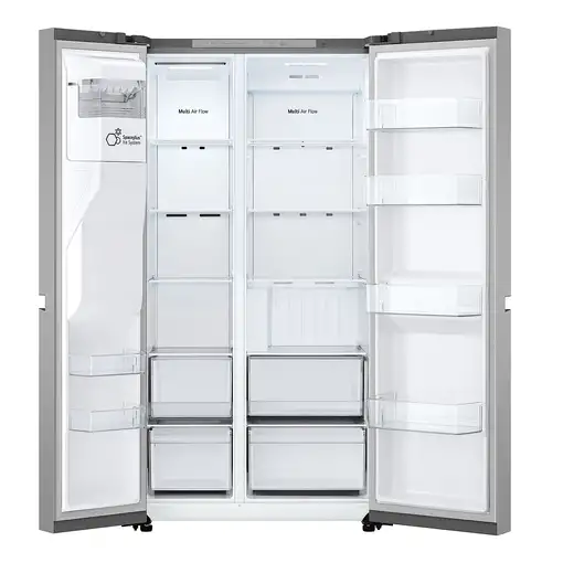 LG GSLC40PYPE nevera puerta lado a lado Independiente 638 L E Plata
