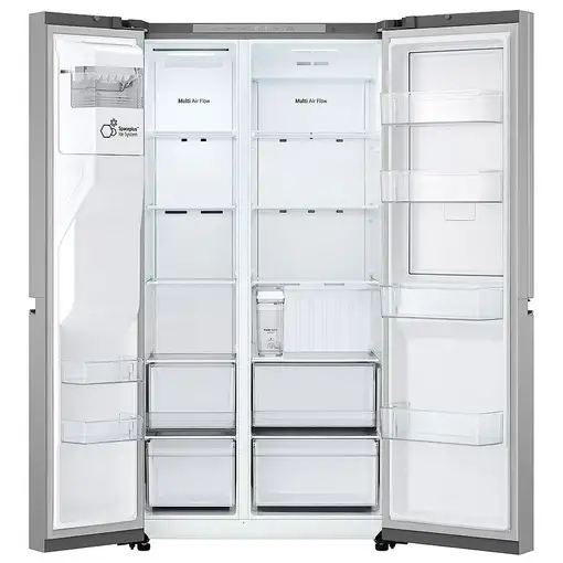 LG InstaView GSJC41PYPE nevera puerta lado a lado Independiente 641 L E Plata