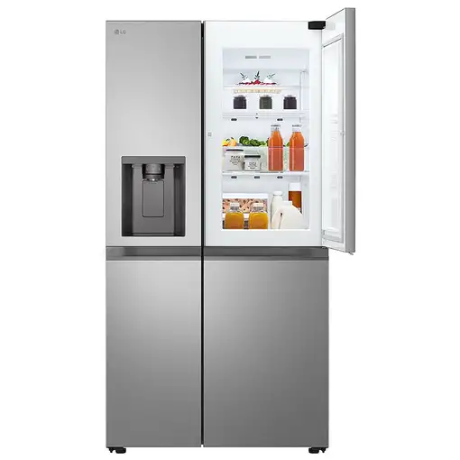 LG InstaView GSJC41PYPE nevera puerta lado a lado Independiente 641 L E Plata