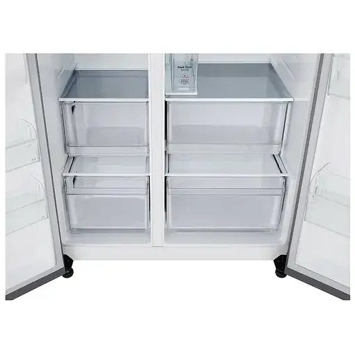 LG InstaView GSJC41PYPE nevera puerta lado a lado Independiente 641 L E Plata