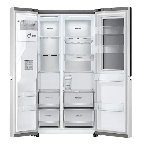 LG GSXV91BSAE nevera puerta lado a lado Independiente 635 L Acero inoxidable