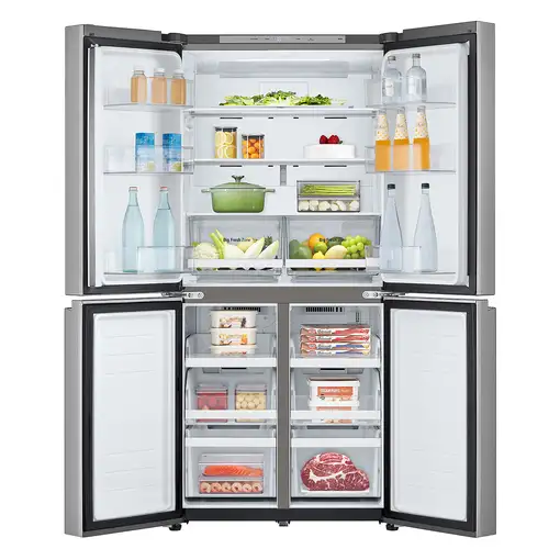 LG GMB860PYDE nevera puerta lado a lado Independiente 530 L E Plata