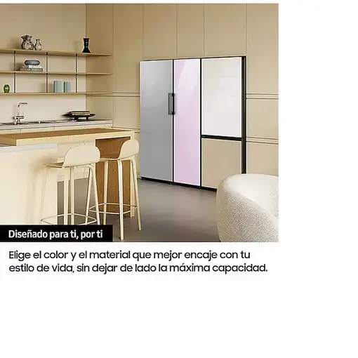 Samsung RZ32A7485S9/EF congelador Congelador vertical Independiente F Acero inoxid