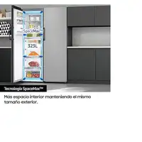 Samsung RZ32A7485S9/EF congelador Congelador vertical Independiente F Acero inoxid