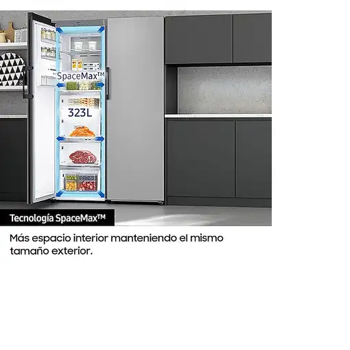 Samsung RZ32A7485S9/EF congelador Congelador vertical Independiente F Acero inoxid