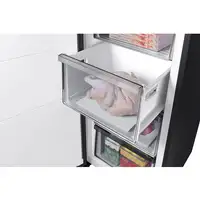 Samsung Congelador Twin Bespoke 1 puerta Negro 323L con Metal Cooling, Clasificaci