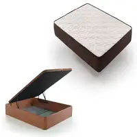 Pack Colchon Descansin + Canape Abatible 160 x 190 | Color Cerezo