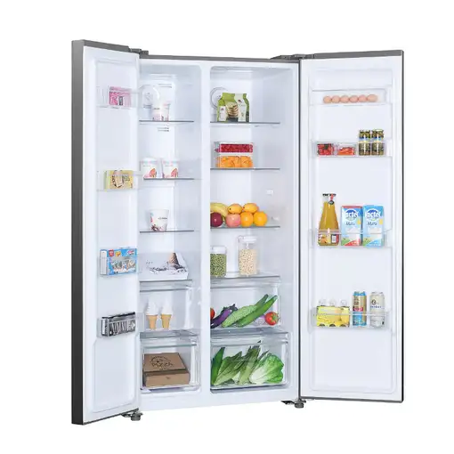 Beko GNO5323XPN nevera puerta lado a lado Independiente 532 L D Acero inoxidable
