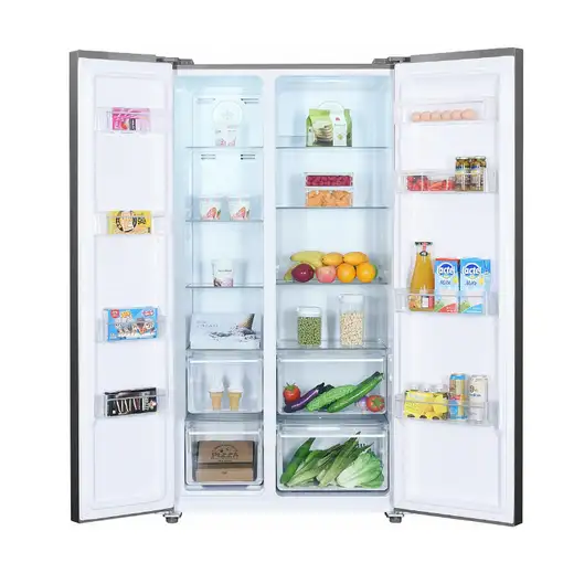 Beko GNO5323XPN nevera puerta lado a lado Independiente 532 L D Acero inoxidable