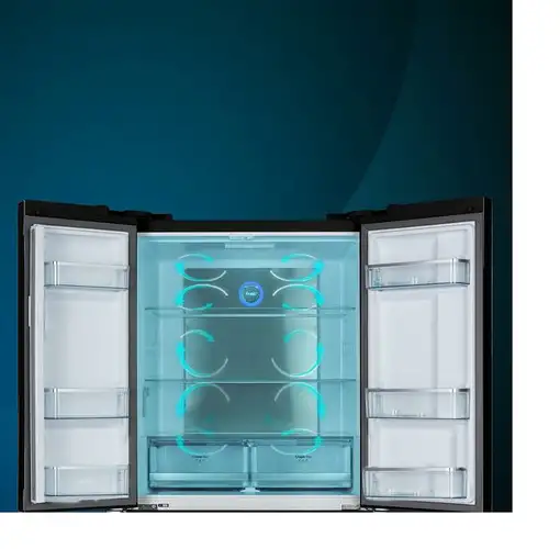 Cecotec Bolero CoolMarket FD 510 Glass E nevera puerta lado a lado Independiente 5