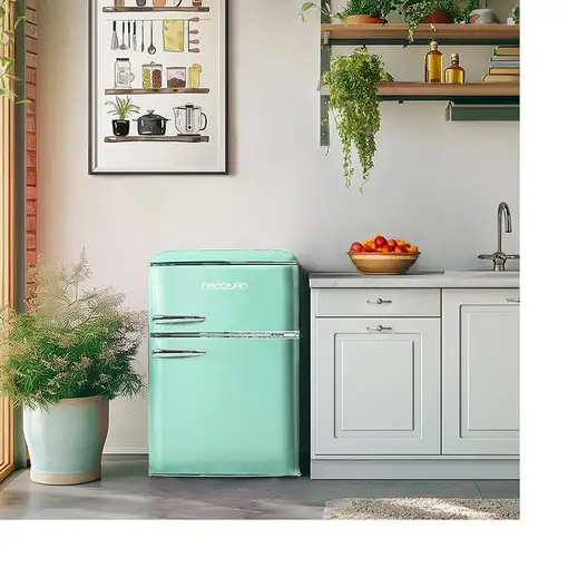 Frigoríficos dos puertas Independiente 86 L Verde 01899 CECOTEC