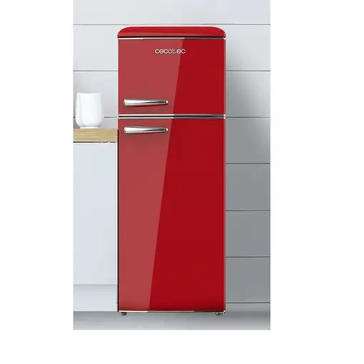 Frigoríficos dos puertas Independiente 215 L Rojo 02751 CECOTEC