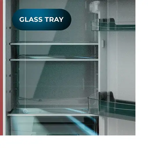 Frigoríficos dos puertas Independiente 215 L Rojo 02751 CECOTEC