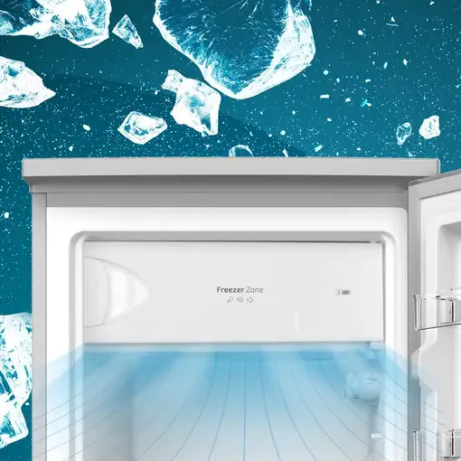 Cecotec Bolero CoolMarket TT 107 nevera combi Independiente 107 L Acero inoxidable