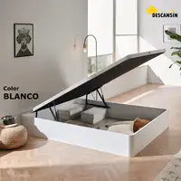 Pack Colchon + Cabecero + Canape Abatible Descansin | 160 x 200 | Blanco