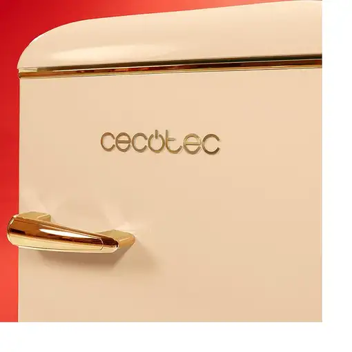 Cecotec Bolero CoolMarket TT Origin 110 nevera combi Independiente 110 L Beige