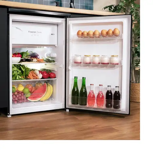 Cecotec 02675 nevera combi Independiente 107 L Negro