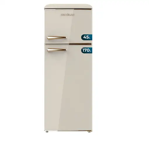 Frigoríficos dos puertas Independiente 215 L Beige 02752 CECOTEC