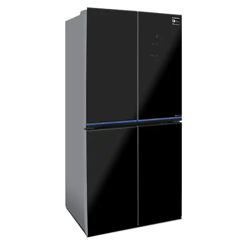 Infiniton AMCB-496BC NFT nevera puerta lado a lado Independiente 431 L E Negro
