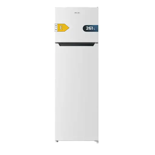 Nevera y congelador Independiente 261 L Blanco 01963 CECOTEC Nevera y congelador Independiente 261 L Blanco 01963 CECOTEC
