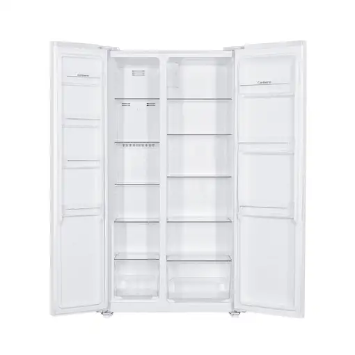 Corbero CFSBSH730NFW nevera puerta lado a lado Independiente 442 L E Blanco