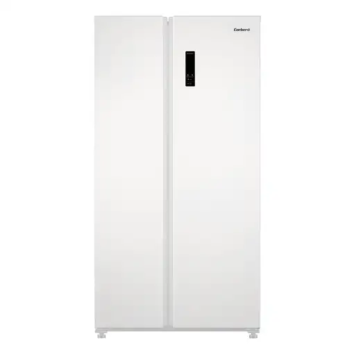Corbero CFSBSH730NFW nevera puerta lado a lado Independiente 442 L Blanco