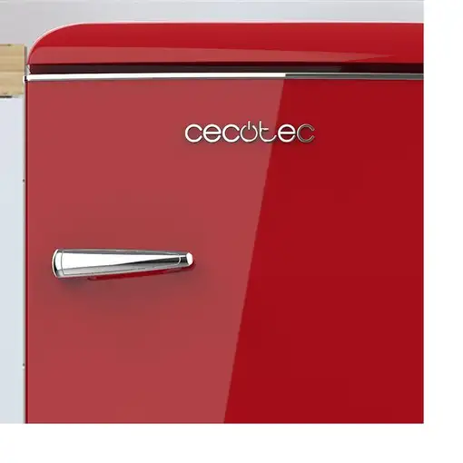 Cecotec 02746 nevera combi Independiente 110 L Rojo