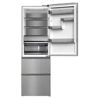 Infiniton FRD-401T91XEM nevera combi Independiente 401 L E Acero inoxidable