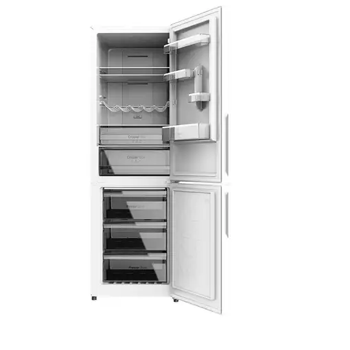 Cecotec Frigorífico combi Bolero CoolMarket Combi 322 White Cristal D