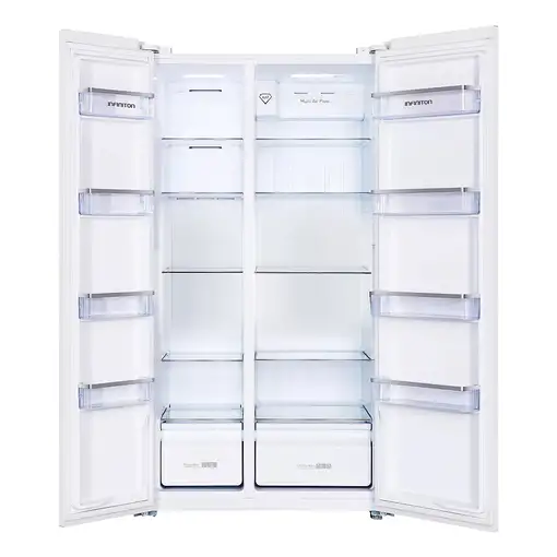 Infiniton SBS-506A77BEH nevera puerta lado a lado Independiente 505 L E Blanco