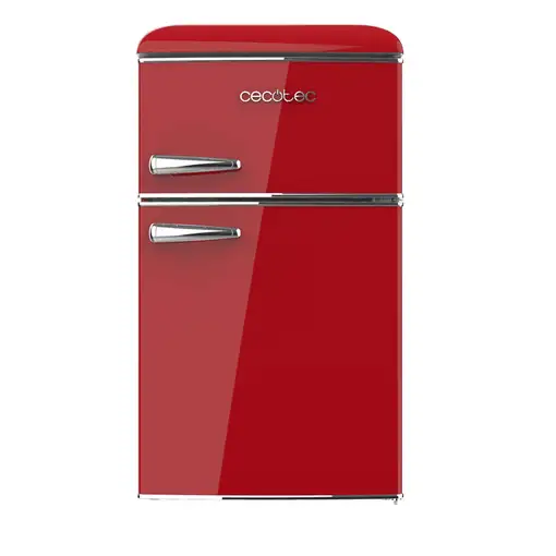 Frigoríficos dos puertas Independiente 86 L Rojo 01895 CECOTEC