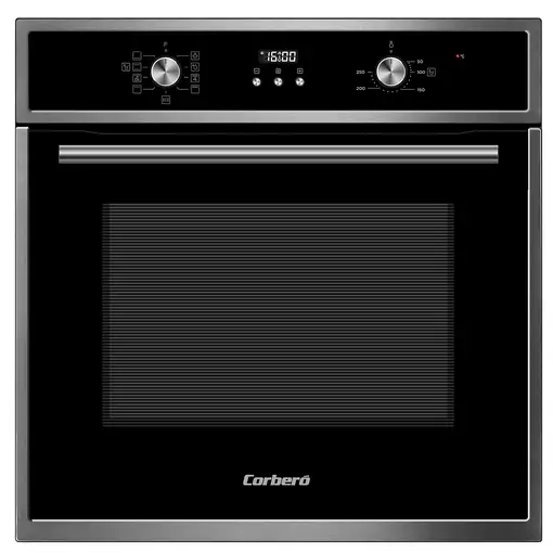 Corbero CCHMD803X horno 70 L 3000 W Negro
