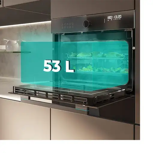 Horno 53 L Negro 01329 CECOTEC