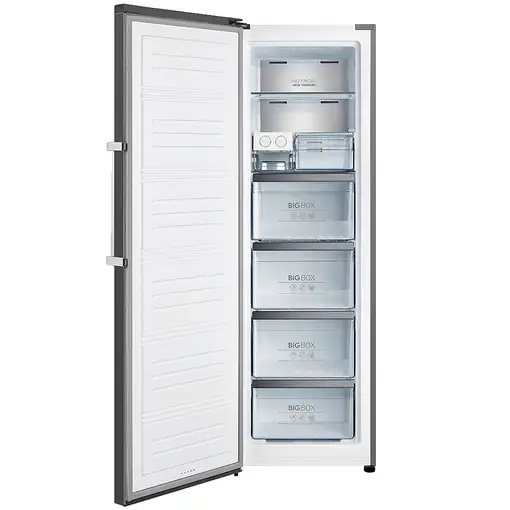 Infiniton CV-1HE85 Congelador vertical Independiente E Acero inoxidable