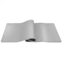 Mars Gaming MMPXLS Plata, Alfombrilla Gaming XL, Doble capa Nanotejido y Goma Natu