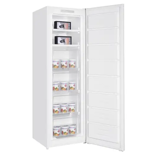 Corbero CCVH17023NFW congelador Congelador vertical Independiente 204 L E Blanco