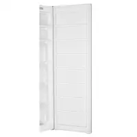 Corbero CCVH17023NFW congelador Congelador vertical Independiente 204 L E Blanco