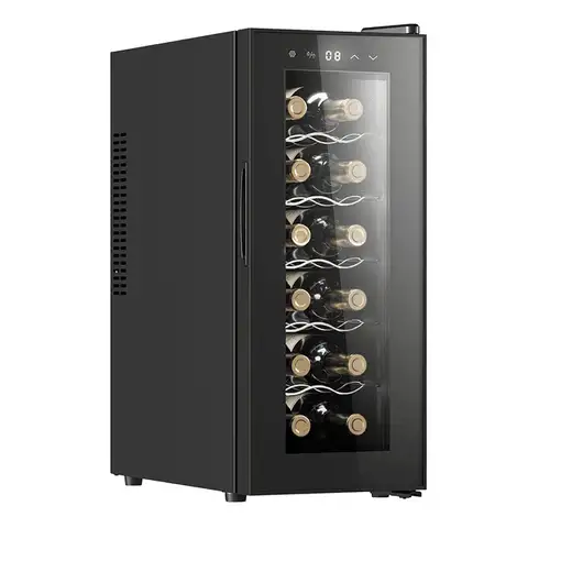 Cecotec 1250 Nevera de vino termoeléctrico Independiente Negro 12 botella(s)