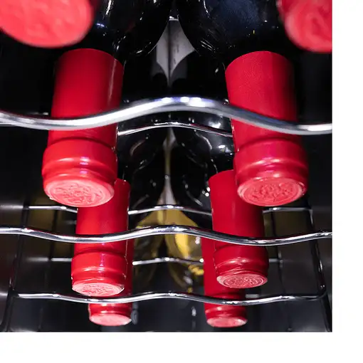 Cecotec 1250 Nevera de vino termoeléctrico Independiente Negro 12 botella(s)