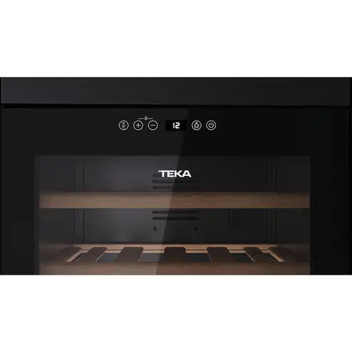 Teka RVF 10051 GBK Nevera de vino termoeléctrico Independiente Negro 51 botella(s)