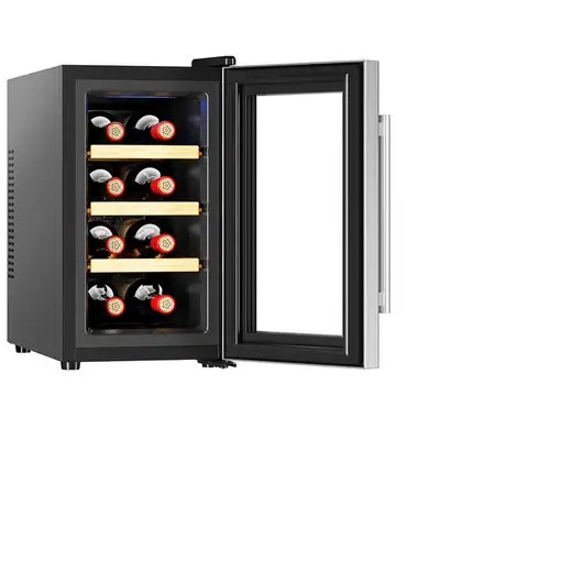 Cecotec 02708 enfriador de vino Nevera de vino termoeléctrico Independiente Acero