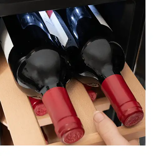 Cecotec 02708 enfriador de vino Nevera de vino termoeléctrico Independiente Acero