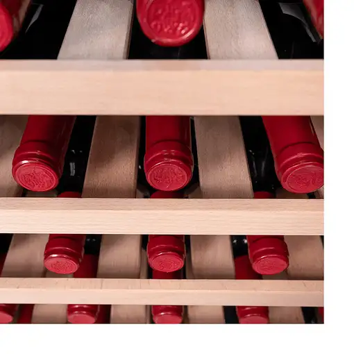 Cecotec 02716 enfriador de vino Nevera de vino Independiente Negro, Plata, Transpa