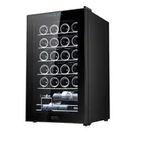 Cecotec 00124 enfriador de vino Nevera de vino Independiente Negro 24 botella(s)