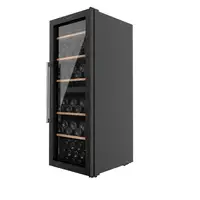 Cecotec 02299 enfriador de vino Nevera de vino Independiente Negro 77 botella(s)