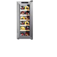 Cecotec 1270 Nevera de vino termoeléctrico Independiente Acero inoxidable 12 botel