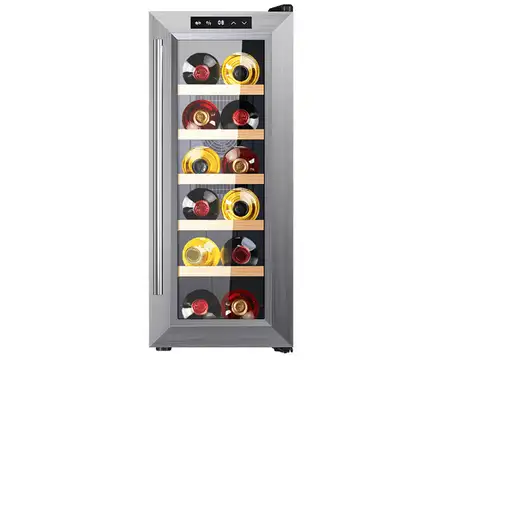 Cecotec 1270 Nevera de vino termoeléctrico Independiente Acero inoxidable 12 botel