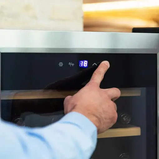 Vinoteca GrandSommelier 2450 Inox Compressor