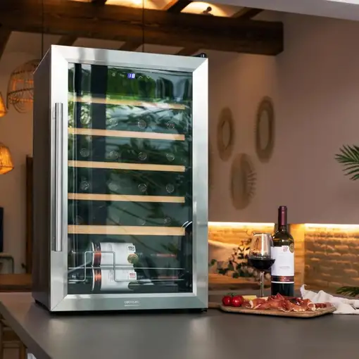 Vinoteca GrandSommelier 2450 Inox Compressor